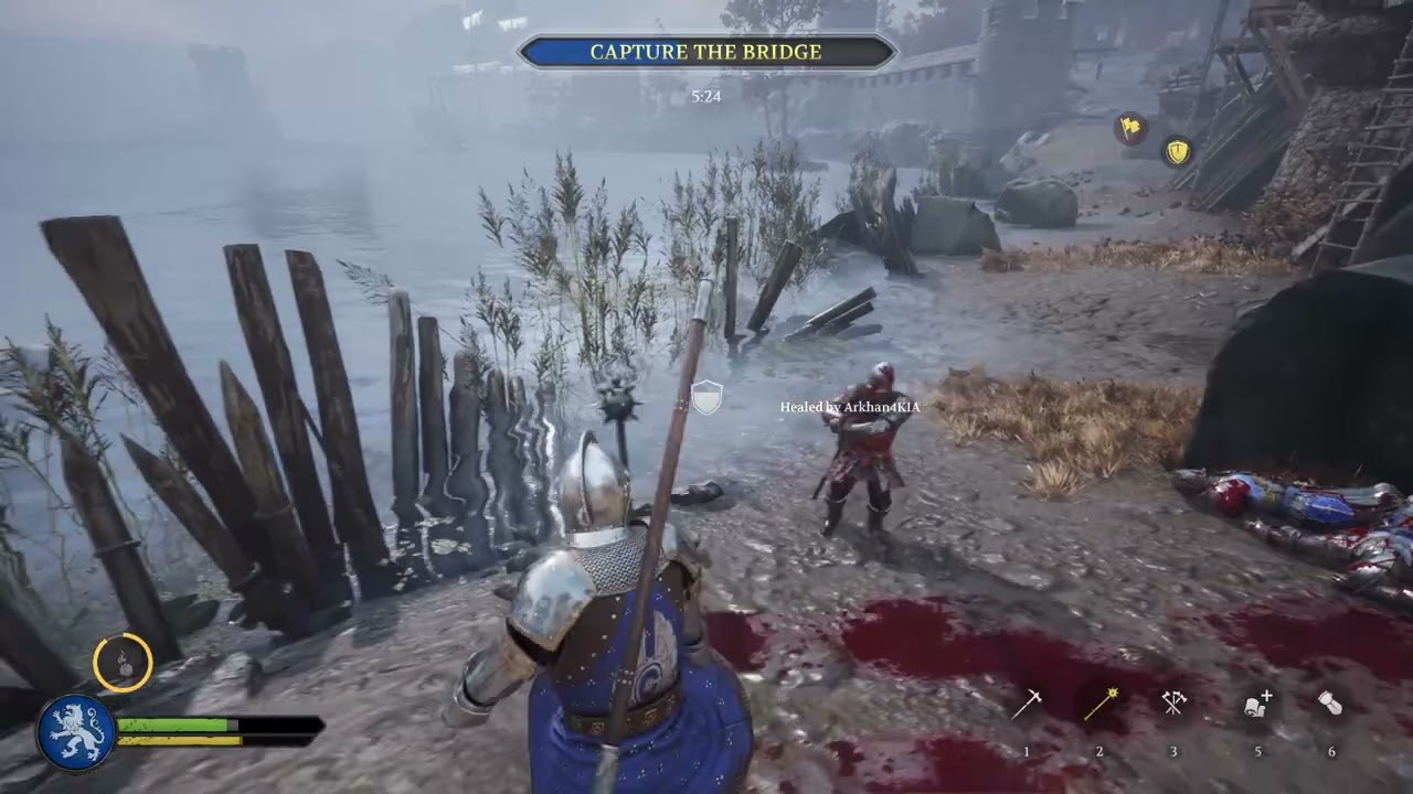 Chivalry II - Throwing Kills - Axe and Shield Throw - PC Gameplay