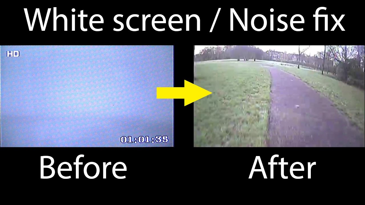 Cobra security camera white screen overexposure fix