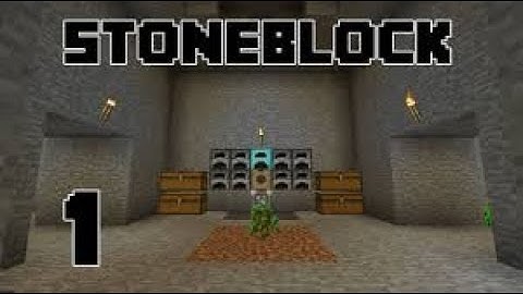Minecraft Stoneblock EP1