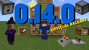 MCPE | MCPE 0.14.0 Official RELEASE!!