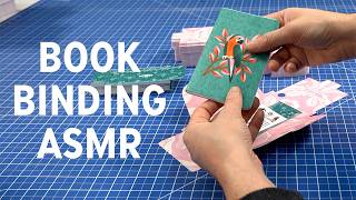 10-Minutes of Making Journals Step By Step | How-To, Uncut, No Talking, ASMR