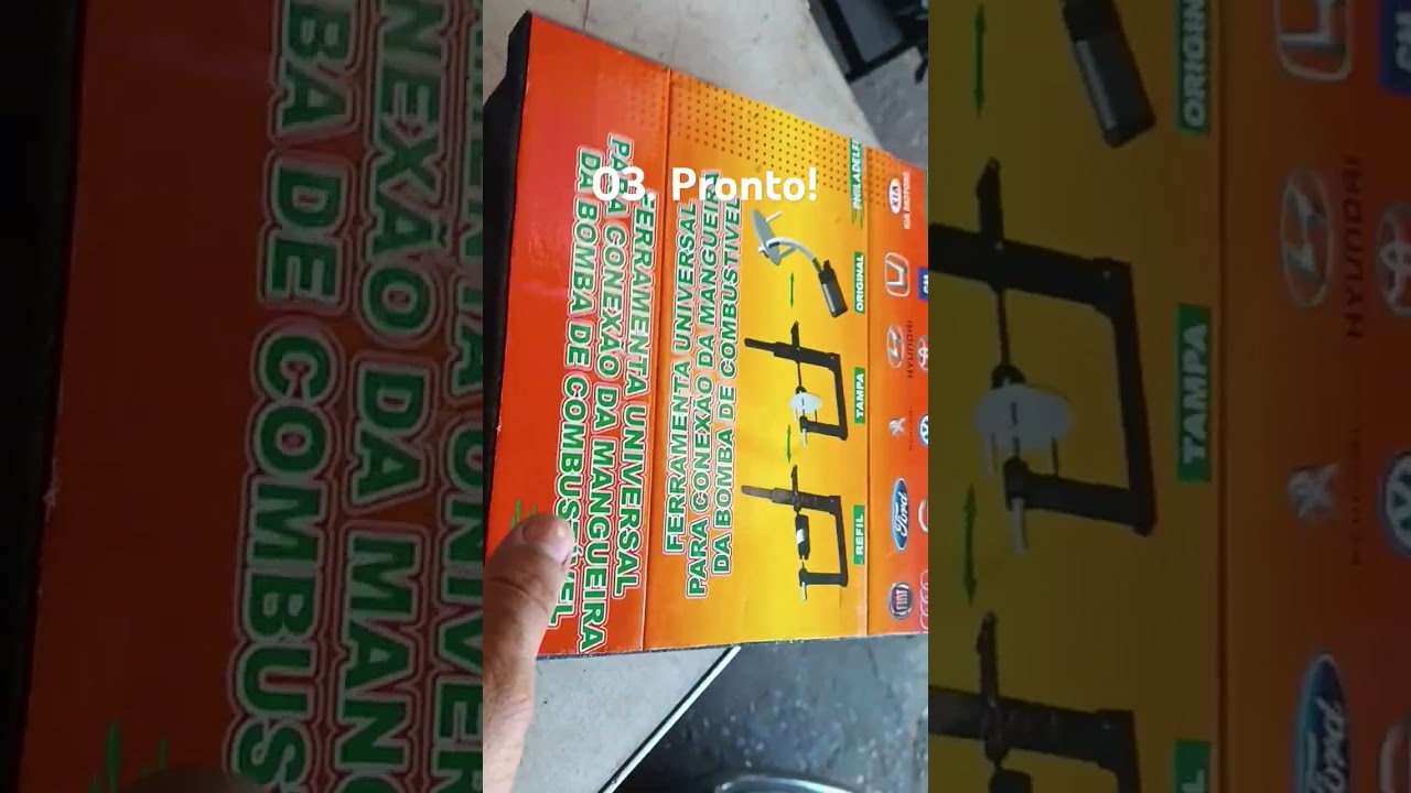 Embalagem kit montagem bomba combustível ⛽