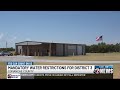 Mandatory water restrictions in place for Comanche County Rural Water District #3