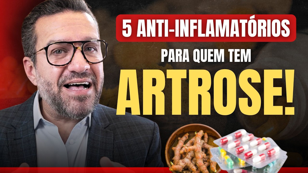 5 MELHORES anti-inflamatórios naturais para artrose (com efeito comprovado!) | Quadril e Joelho