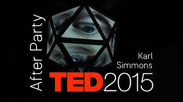Projection Mapping - TED Talks After Party by Karl Simmons