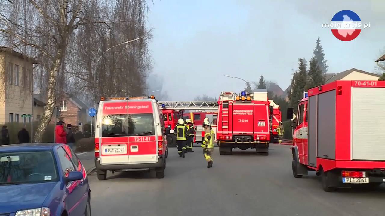 Feuer, vierter Alarm in Quickborn