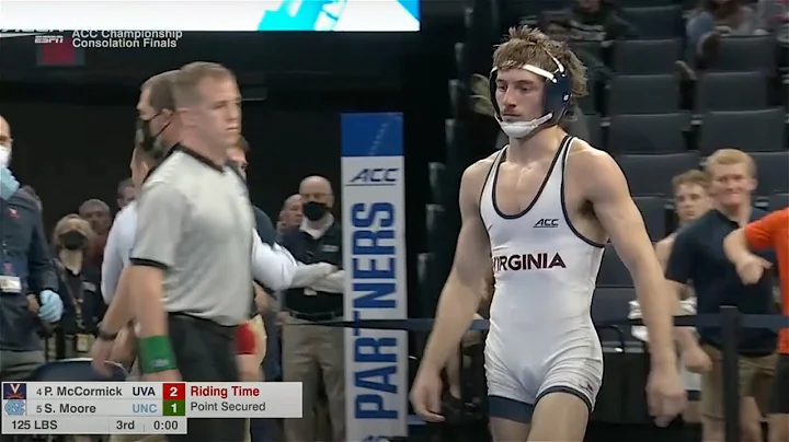 125lbs Patrick McCormick (Virginia) dec Spencer  M...