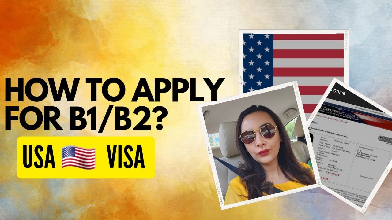 Apply for USA Visa B1/ B2 - YouTube