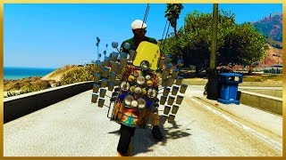PEGASSI FAGGIO MOD SHOWCASE & CUSTOMIZATION ADVISE - GTA 5 ONLINE BIKER DLC