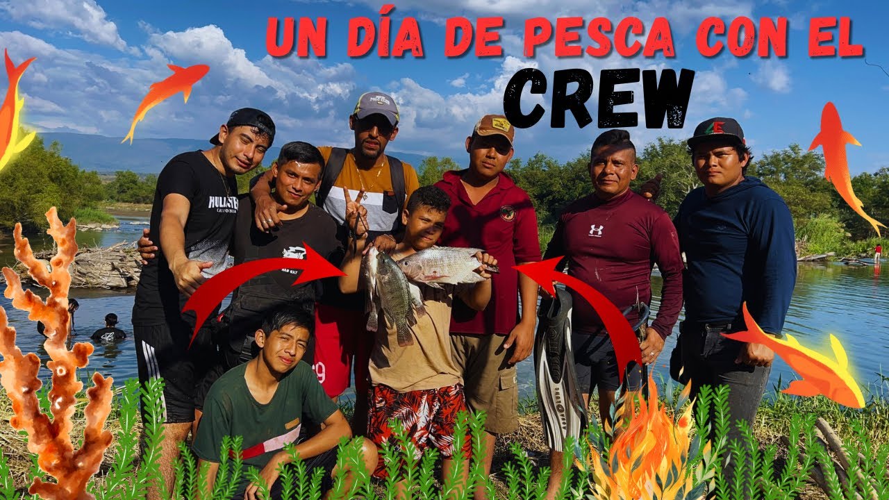 🔥Un Dia De Pesca Con El Crew 🔥"LOS CHICHARRINES VLOGS”(broma)