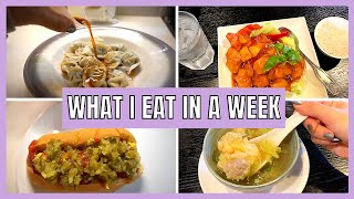 DIET VLOG #1 WHAT I EAT IN A WEEK