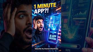 AI Ne 1 Minute Me APP Bana Di?! 😳 #shortsfeed #chatgpt #smartphone #aitechpulse