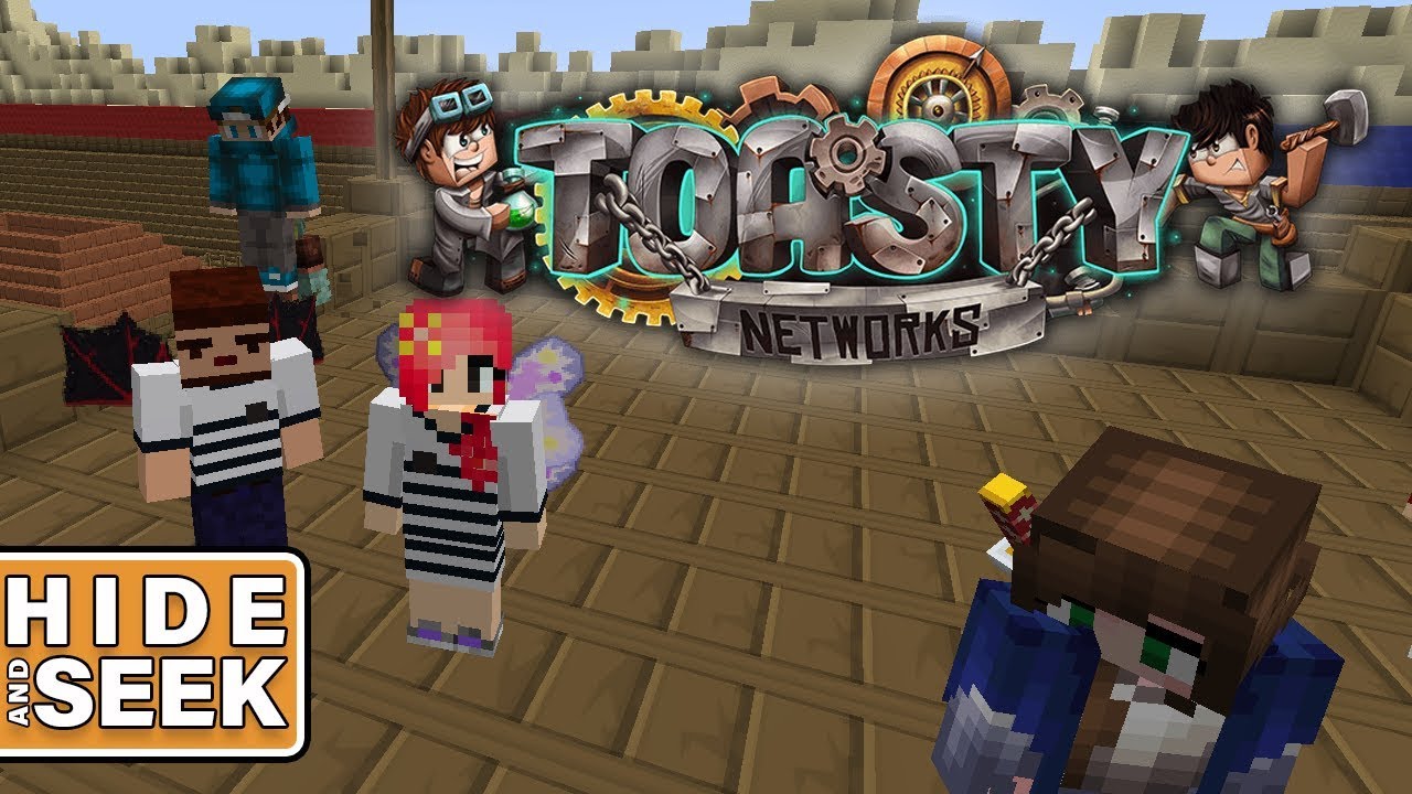 Mini Episode - Hide and Seek | Toasty Networks Minecraft Server - YouTube
