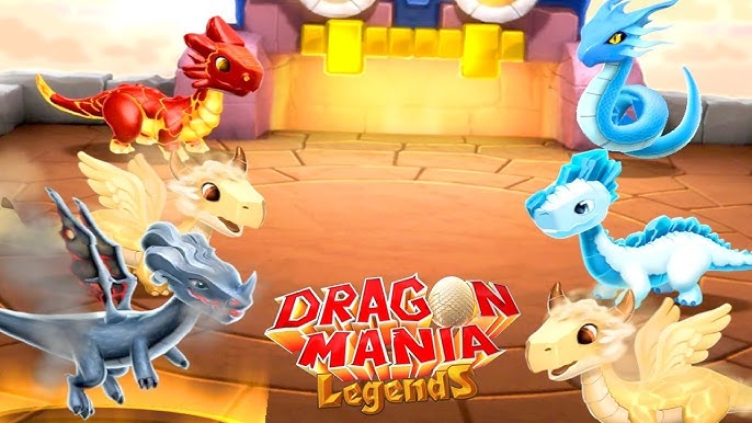 MINHA PRIMEIRA VEZ NO DRAGON MANIA! JOGO MOBILE GRÁTIS! 