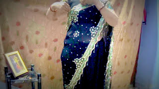 butterfly saree style