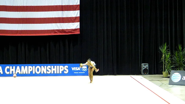Rebecca Sereda - 2011 Visa Championships - Ball