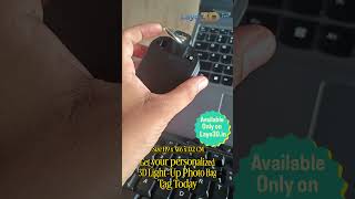 Your Photo, Now in 3D! ✨ Personalized Light-Up Bag Tag | Layo3D.in