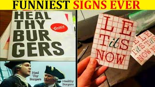 50 Times Signs Were So Funny, People Had To Share Them Online (PART 23) by LAUGH A LOT 4,133 views 1 year ago 8 minutes, 37 seconds