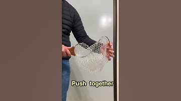 How to fold handy pak net #fishing #flyfishing #landingnet #handypak