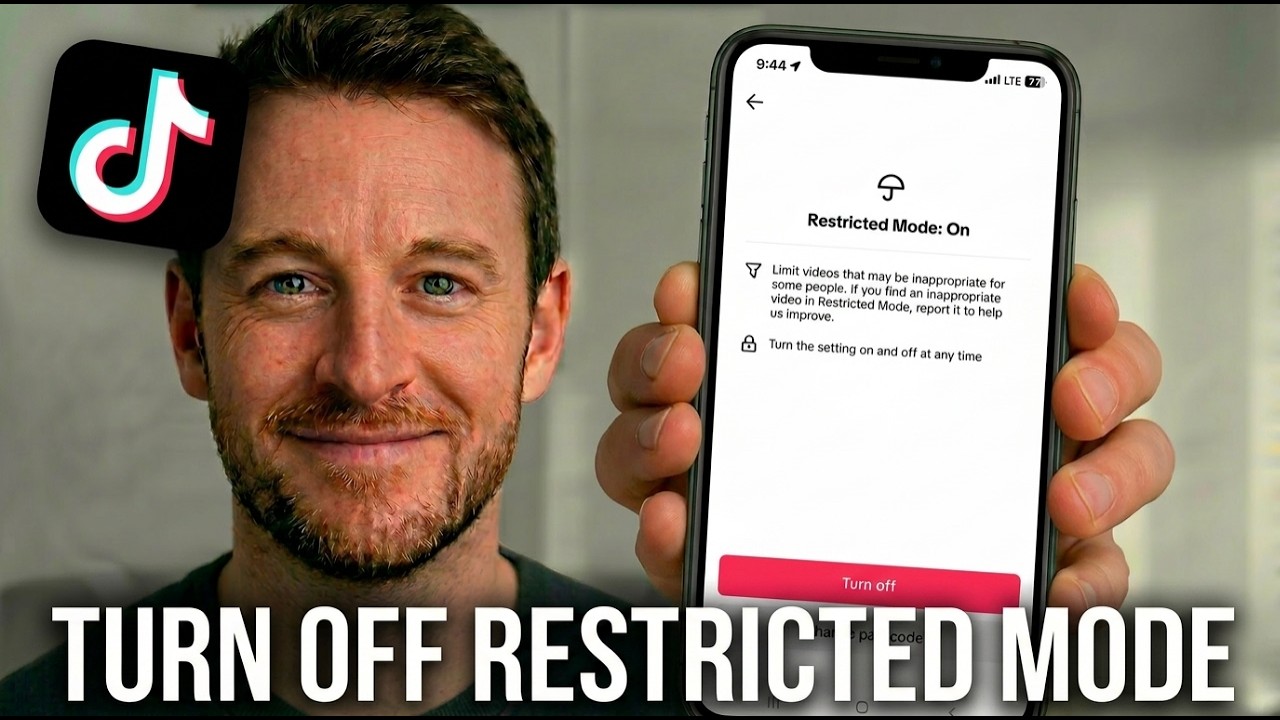 How to Turn Off Restricted Mode On TikTok Step by Step Guide - YouTube