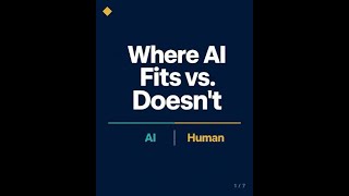 Where does AI fit — and where doesn’t it?