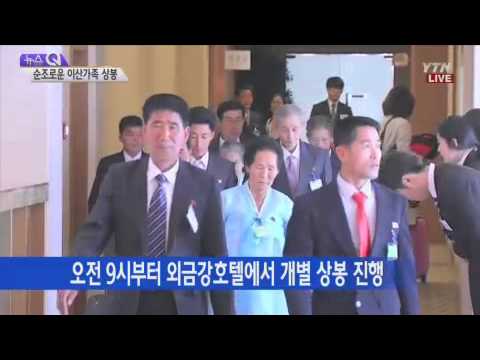 이산가족, 꿈같은 상봉…내일 또 다시 이별 / YTN