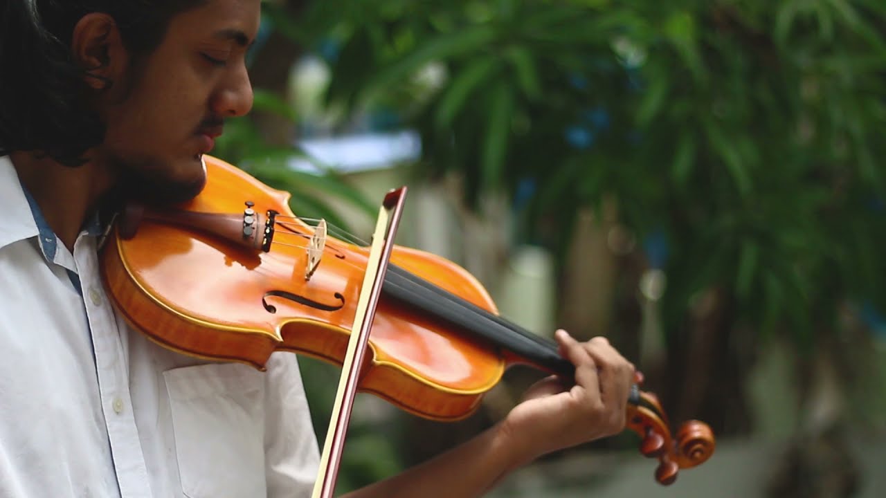 Nee En Sarga Soundaryame  Violin Cover by Achyuth Remesh