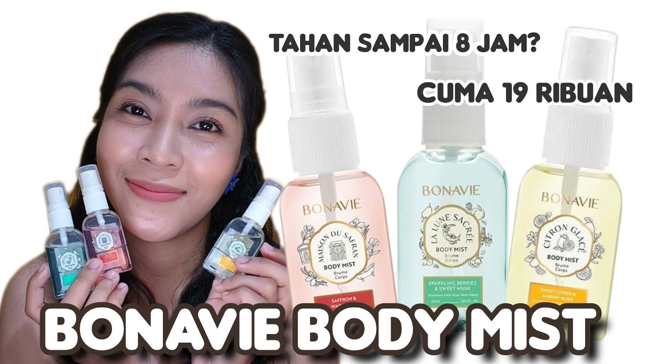 Bisa tahan 8 jam?? Bonavie Body Mist Cuma 19 ribuan La Lune Sacree
