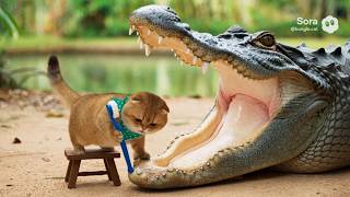 Curious Cat Adventures Cute Animal Mini Stories 10 Scenes Vol. 10