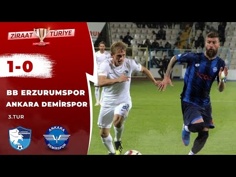 BB Erzurumspor 1-0 Ankara Demirspor Maç Özeti (Ziraat Türkiye Kupası 3.Tur) 25.09.2018