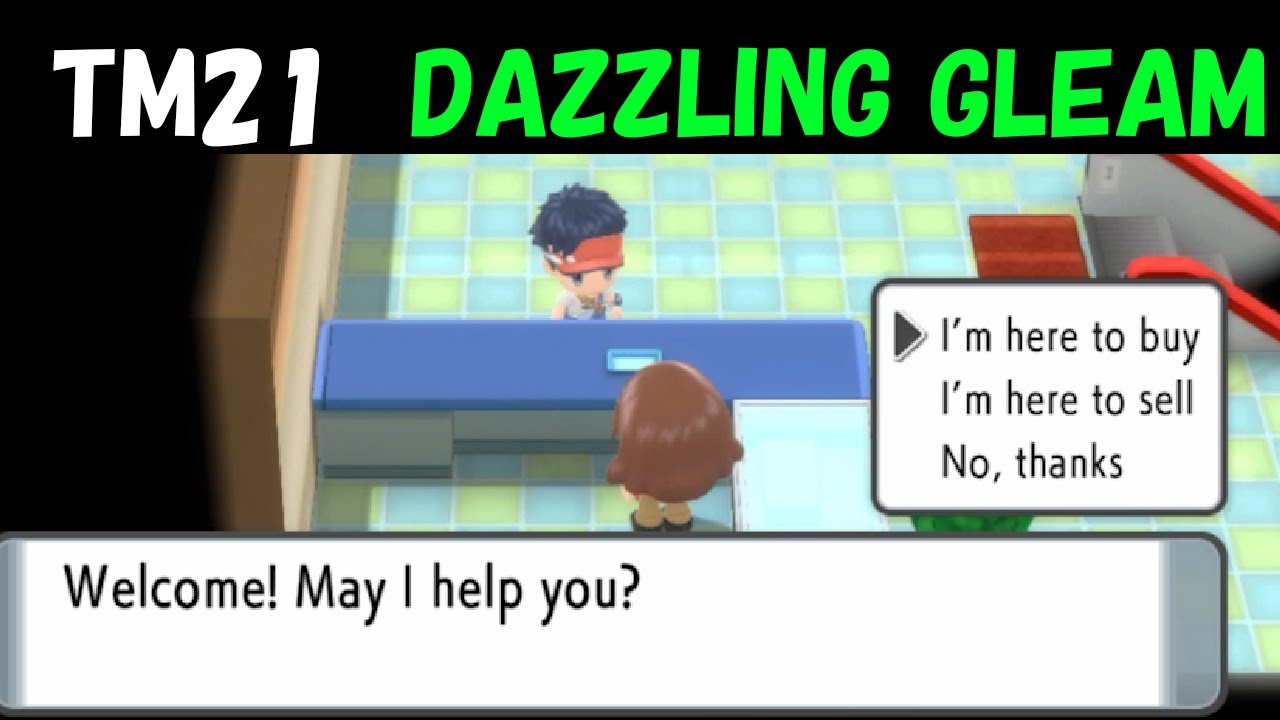 HOW TO GET TM21 Dazzling Gleam in Pokemon Brilliant Diamond and Shining