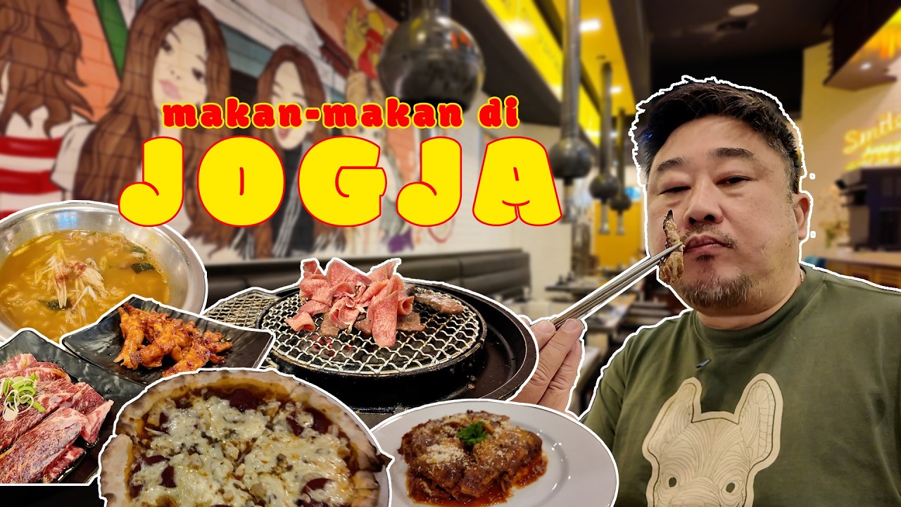 KULINER SEHARI DI JOGJA | All you can eat Korean BBQ MAGAL & Pizza TerENAK di Nanamia Pizzeria 🍕🔥