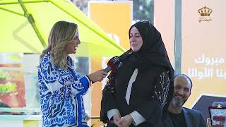 لقاء الأولى على الفرع الأدبي.. الأم والطالبة نجاح بني خالد ضمن برنامج يسعد صباحك