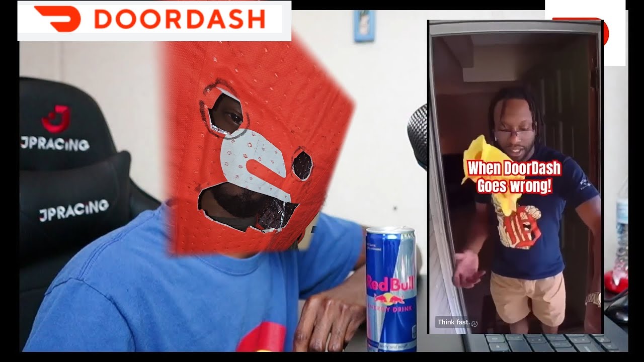 WTH! Doordash Driver THROWS FOOD Clown Customer!🤣 YouTube