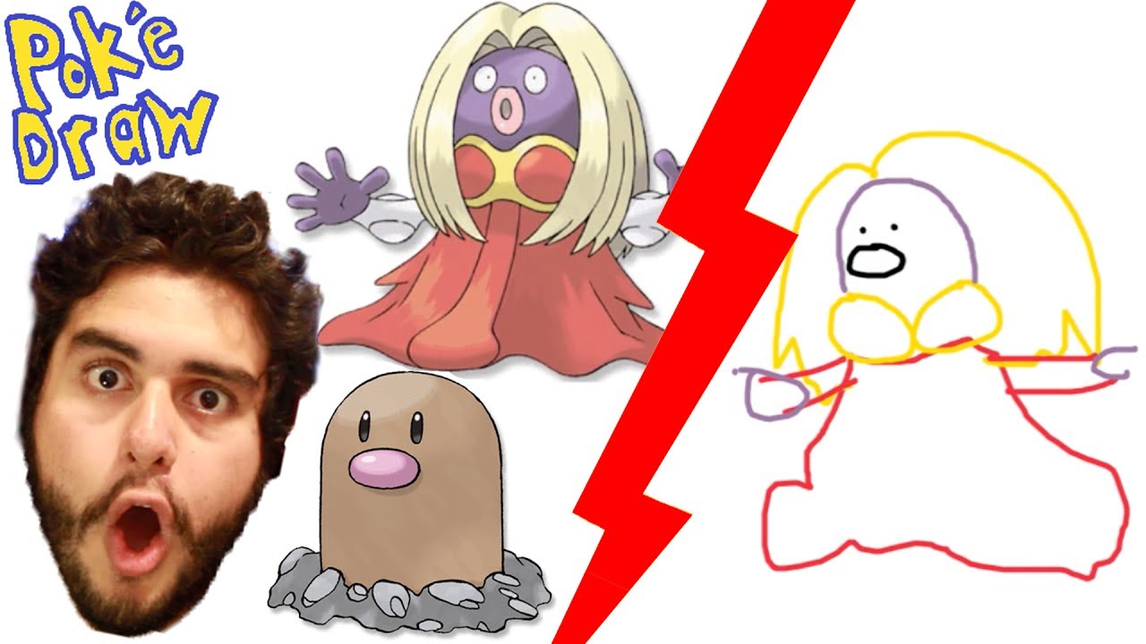POKEDRAW CHALLENGE!! | JYNXGLETT?!! | 8BitCR