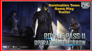 Pubg Mobile Season 11 Domination Town Game Play Official Trailer | Tyson Noob Gamer |