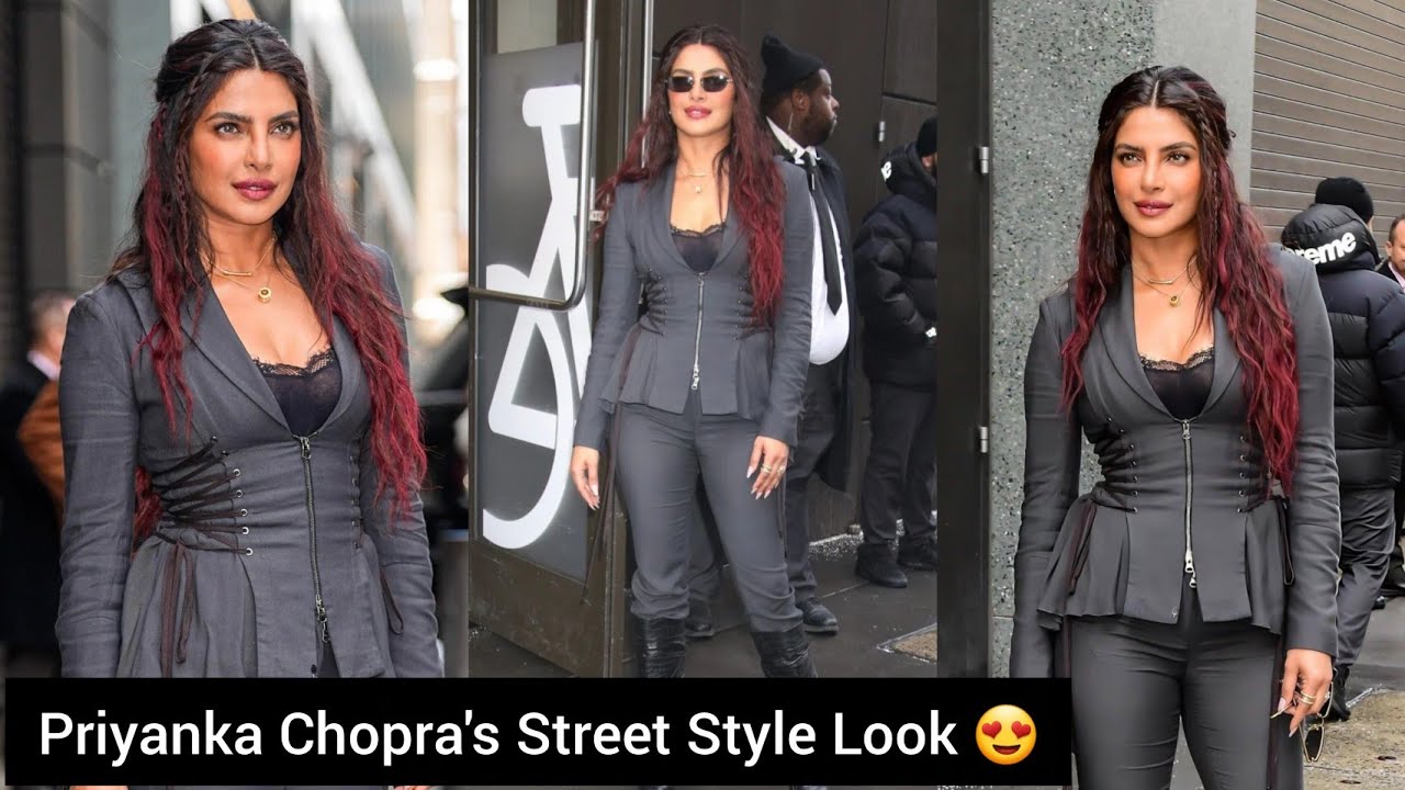 Priyanka Chopra's BOLD Street Style Look For The Bluff Promotions | Priyanka Chopra