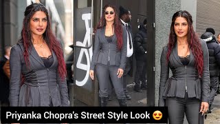 Priyanka Chopra's BOLD Street Style Look For The Bluff Promotions | Priyanka Chopra