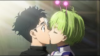 Dandadan Vamola Kiss Okarun In Front Of Momo