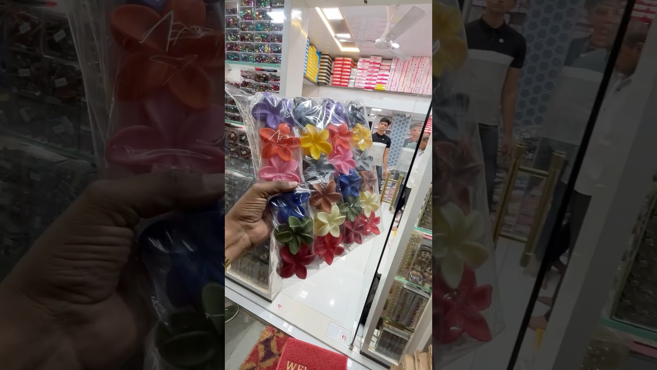 Hair Accessories Wholesale Market Mumbai #hairaccessories #hairclip