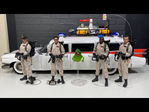 BLITZWAY ECTO-1 and BLITZWAY GHOSTBUSTER FIGURES