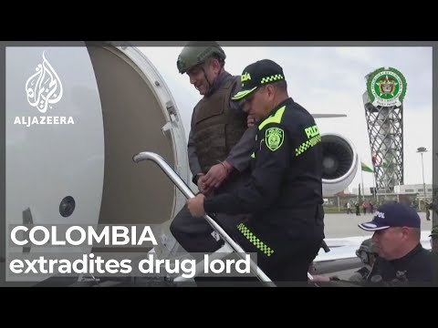 Colombia extradites drug lord ‘Otoniel’ to the United States