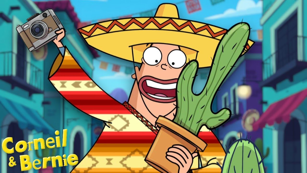 Bernie’s Crazy Ideas Get Worse 😆🔥 Watch My Chops - Corneil & Bernie | Fun Cartoons For Kids