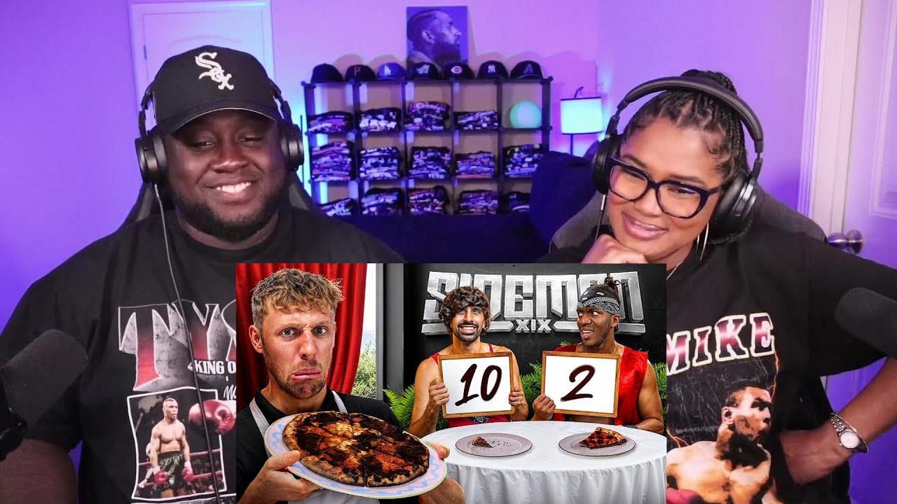 Kidd and Cee Reacts To SIDEMEN COME DINE WITH ME