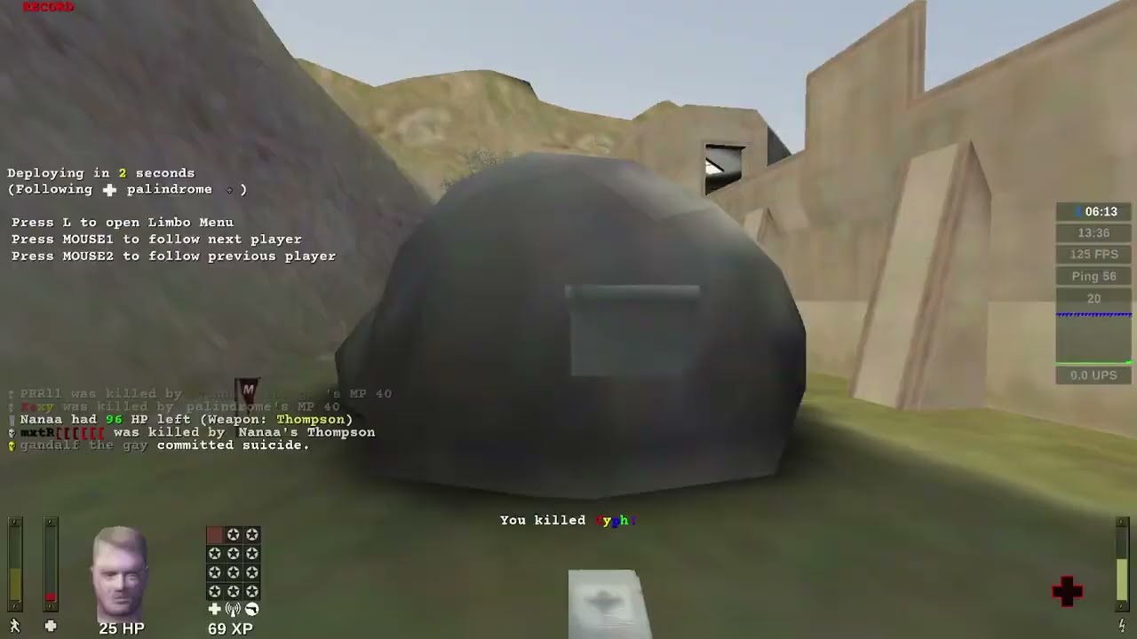 Wolfenstein Enemy Territory public server 22/03/2023 