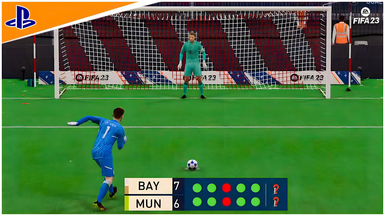 FIFA 23 - Penalty Shootout Keeper Vs Keeper | 4K Gameplay |