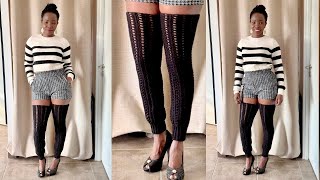 Simple Crochet Leg Warmers – Watch Me Make Them!