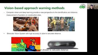 Computer vision-based human-machine collision warning system on construction site