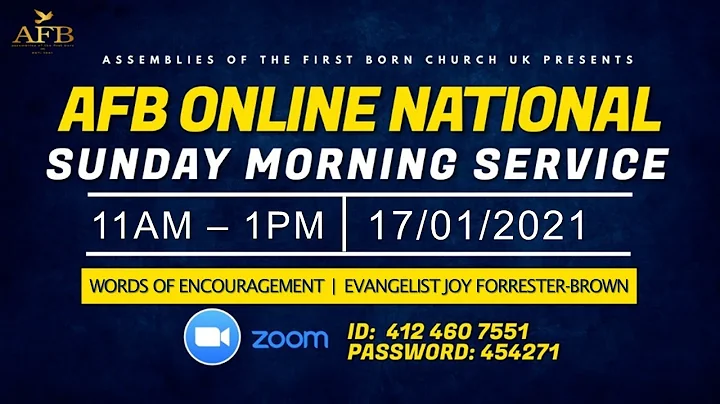 AFB Sunday Morning National Service | Evangelist J...