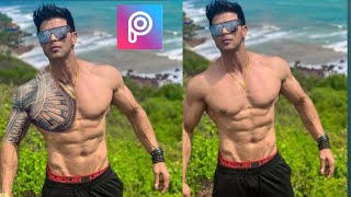How to edit tattoos on body , hand in PicsArt 🔥|| Picpose screenshot 4